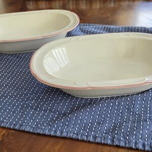 Victoriana Japan 1988 CHD Vintage Serving Bowls - One Pair